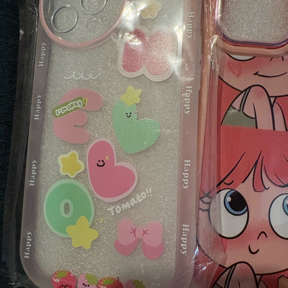 Cute Pink Glitter Phone Case